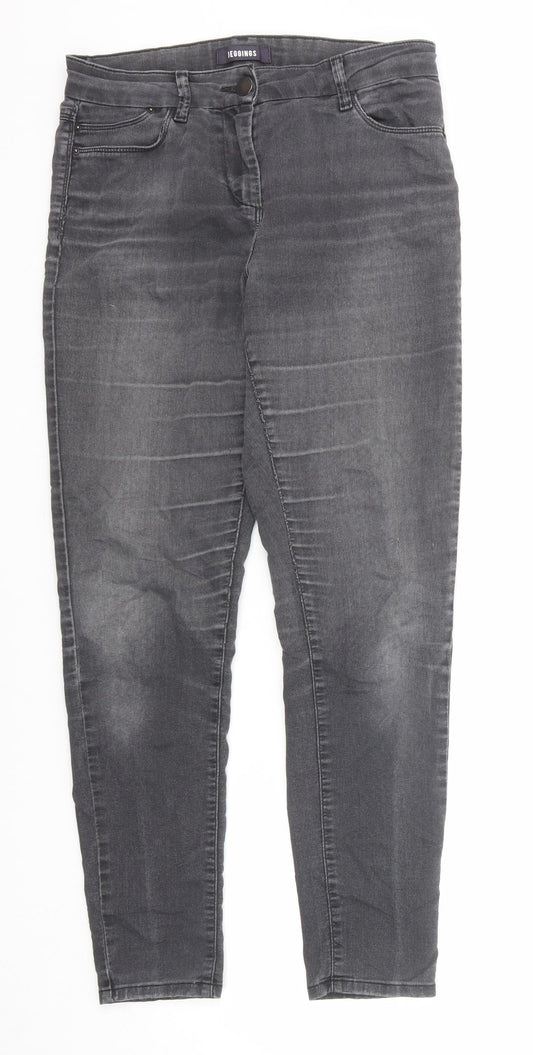 Womens UK Size 10 Marks and Spencer Regular Fit Jegging Black Jeans