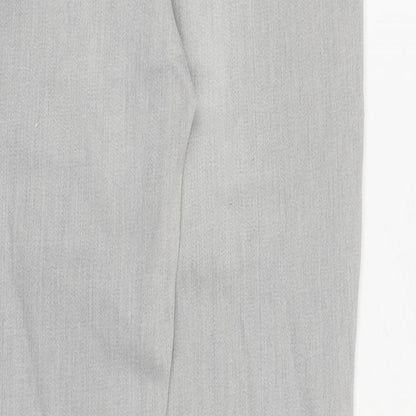 Gap Womens Grey Cotton Jegging Jeans Size 28 in Regular Zip