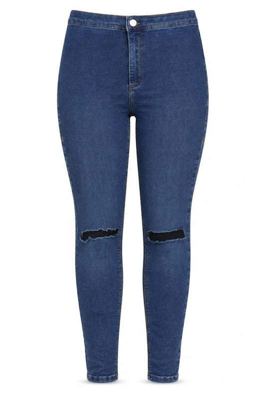 Womens UK Size 30 in Topshop Regular Fit Jegging Blue Jeans