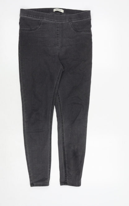 Womens UK Size 10 Marks and Spencer Regular Fit Jegging Grey Jeans