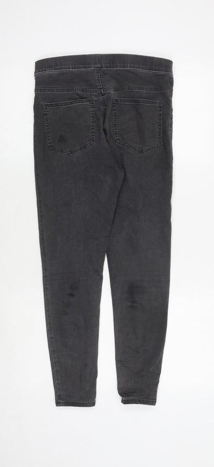 Womens UK Size 10 Marks and Spencer Regular Fit Jegging Grey Jeans