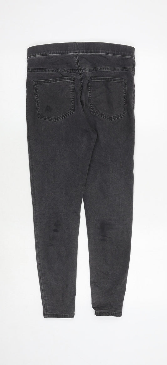 Womens UK Size 10 Marks and Spencer Regular Fit Jegging Grey Jeans
