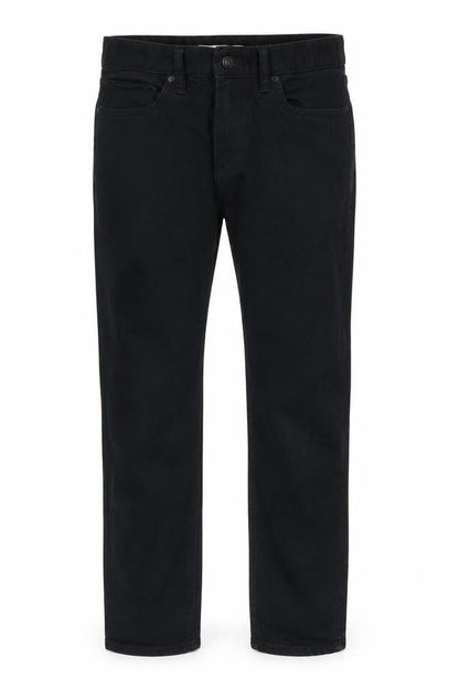 Mens UK Size 30 in Topman Regular Fit Straight Black Jeans