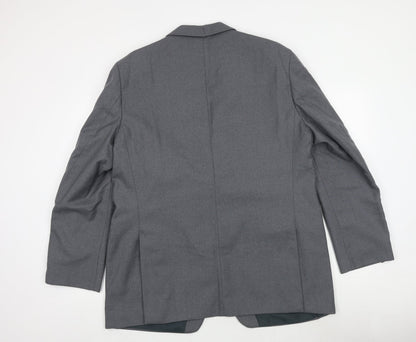 Mens UK Size 44 Grendale Regular Grey Suit Jacket