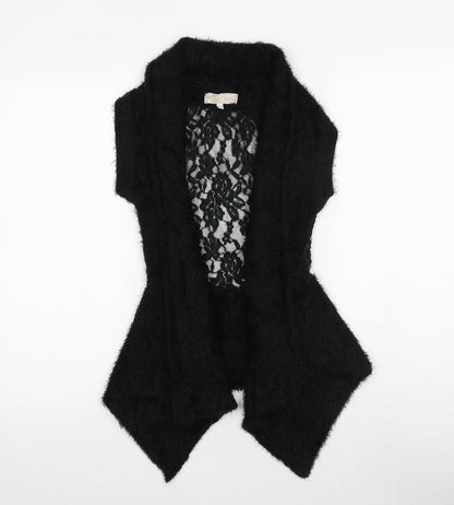 Womens UK Size S Cameo Rose Silver Cardigan Jumper