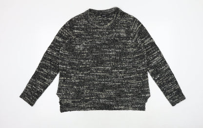 Womens UK Size XL Mango Grey Pullover Jumper