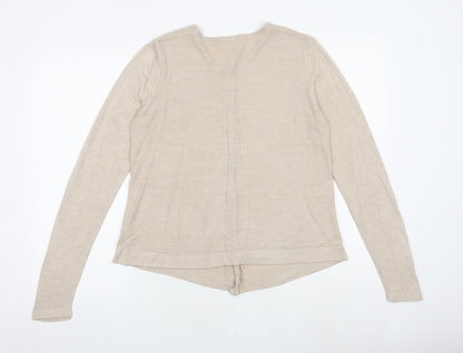 Womens UK Size 12 Marks and Spencer Brown Cardigan Jumper