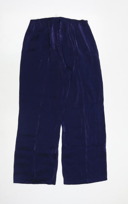Sophie Teenwear Girls Blue Viscose Jogger Trousers Size 13 Years Regular Tie