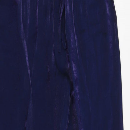 Sophie Teenwear Girls Blue Viscose Jogger Trousers Size 13 Years Regular Tie