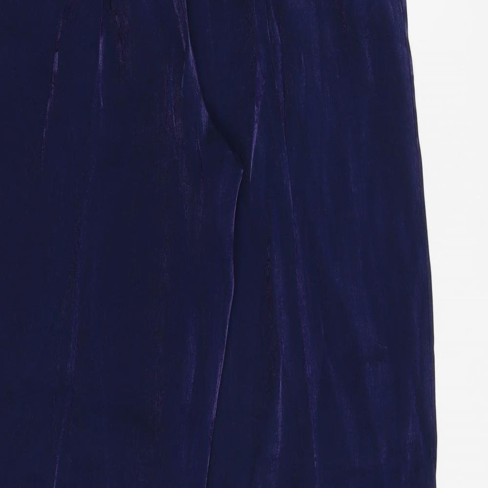 Sophie Teenwear Girls Blue Viscose Jogger Trousers Size 13 Years Regular Tie