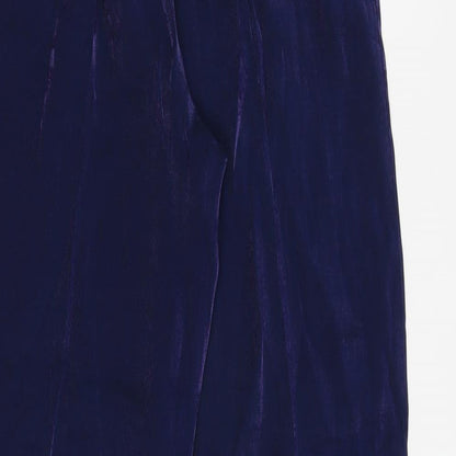 Sophie Teenwear Girls Blue Viscose Jogger Trousers Size 13 Years Regular Tie