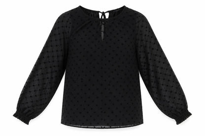 Womens UK Size 8 Marks and Spencer Black Basic Blouse