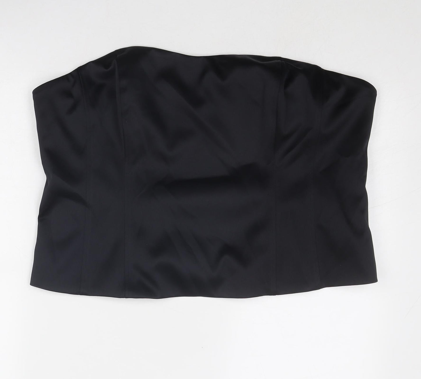 Womens UK Size 24 Marks and Spencer Black Cropped Tank