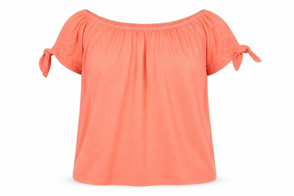 Womens UK Size L Rainbow Pink Basic Blouse