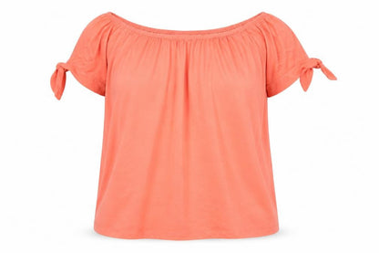 Womens UK Size L Rainbow Pink Basic Blouse