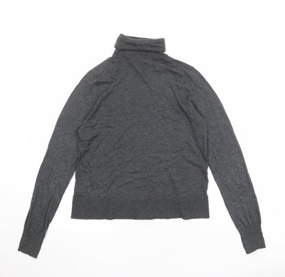Womens UK Size S Zara Grey Pullover Jumper