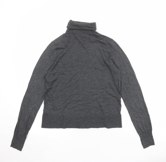 Womens UK Size S Zara Grey Pullover Jumper