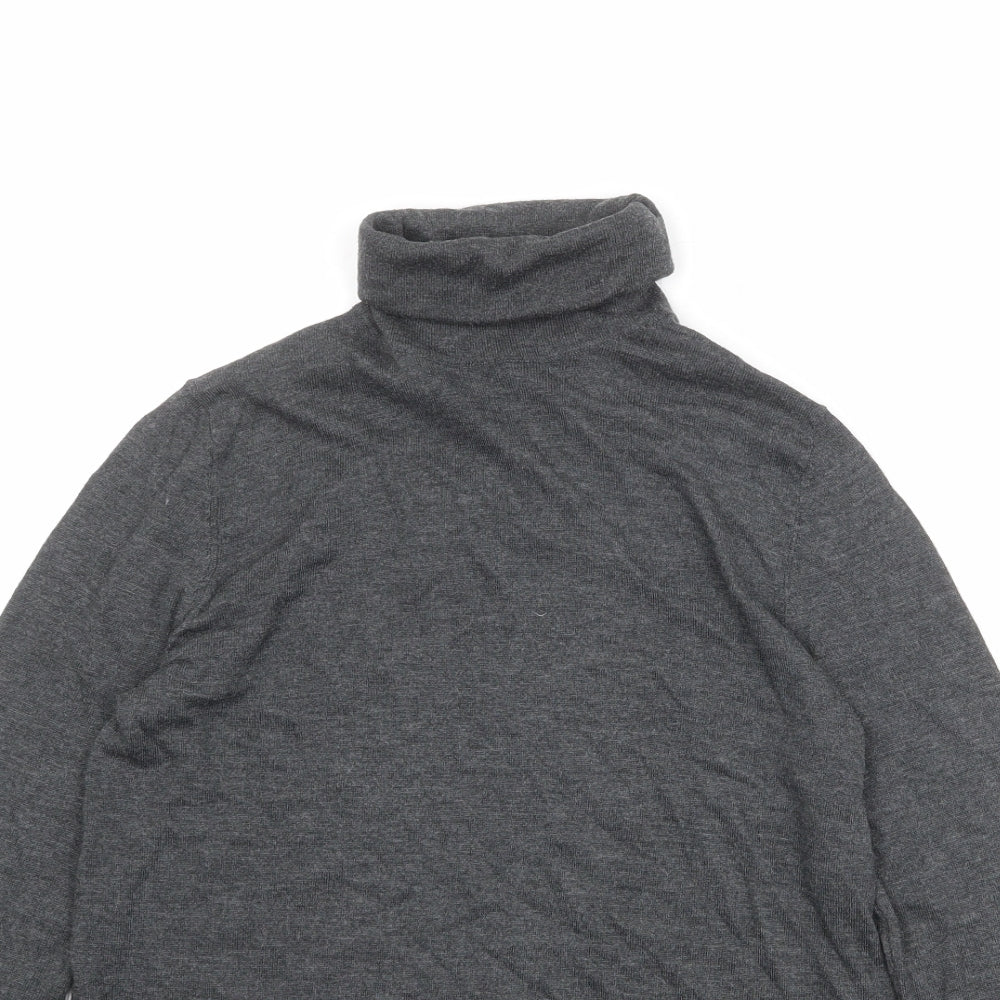 Womens UK Size S Zara Grey Pullover Jumper