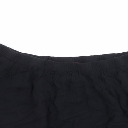 Womens UK Size 14 Select Black Cropped Blouse