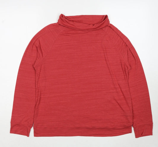Womens UK Size 14 NEXT Red Pullover Sweatshirt