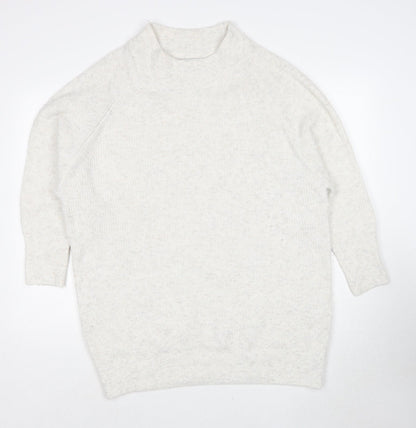 Womens UK Size S Topshop Ivory Pullover Jumper