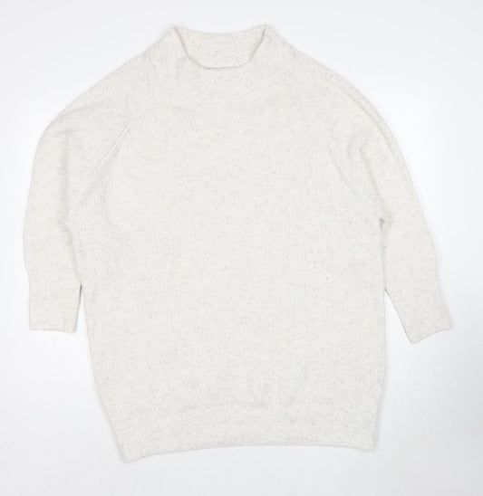 Womens UK Size S Topshop Ivory Pullover Jumper