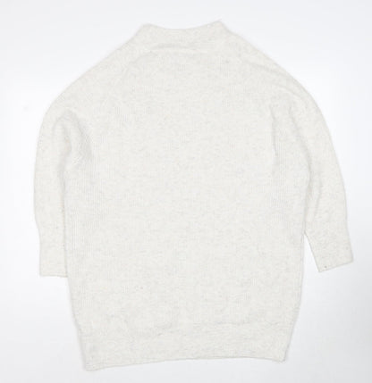 Womens UK Size S Topshop Ivory Pullover Jumper