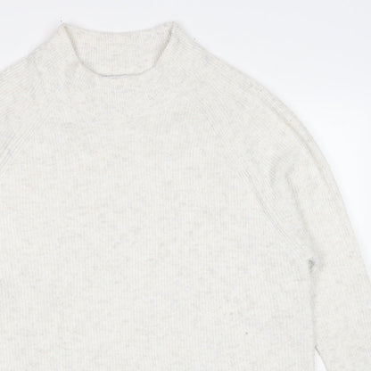 Womens UK Size S Topshop Ivory Pullover Jumper