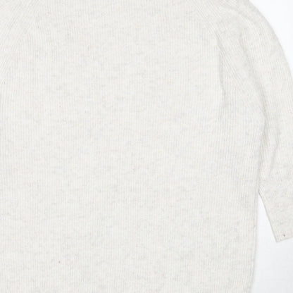 Womens UK Size S Topshop Ivory Pullover Jumper