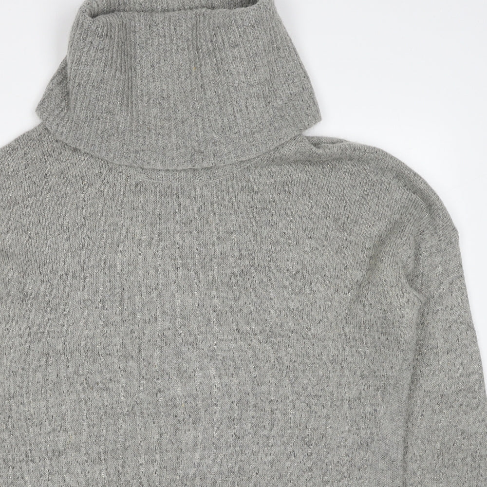 Womens UK Size M Wallis Grey Pullover Jumper
