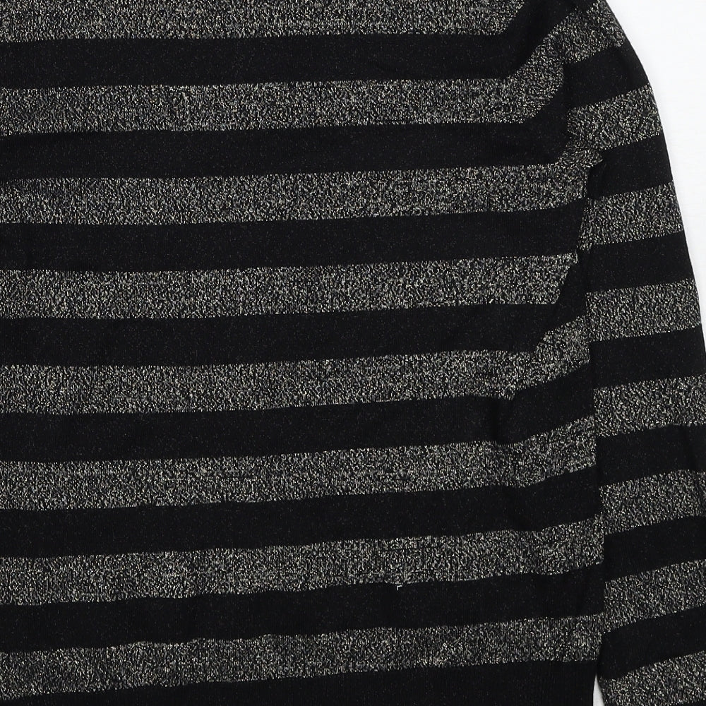 Womens UK Size S Marks and Spencer Black Pullover Jumper