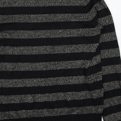 Womens UK Size S Marks and Spencer Black Pullover Jumper