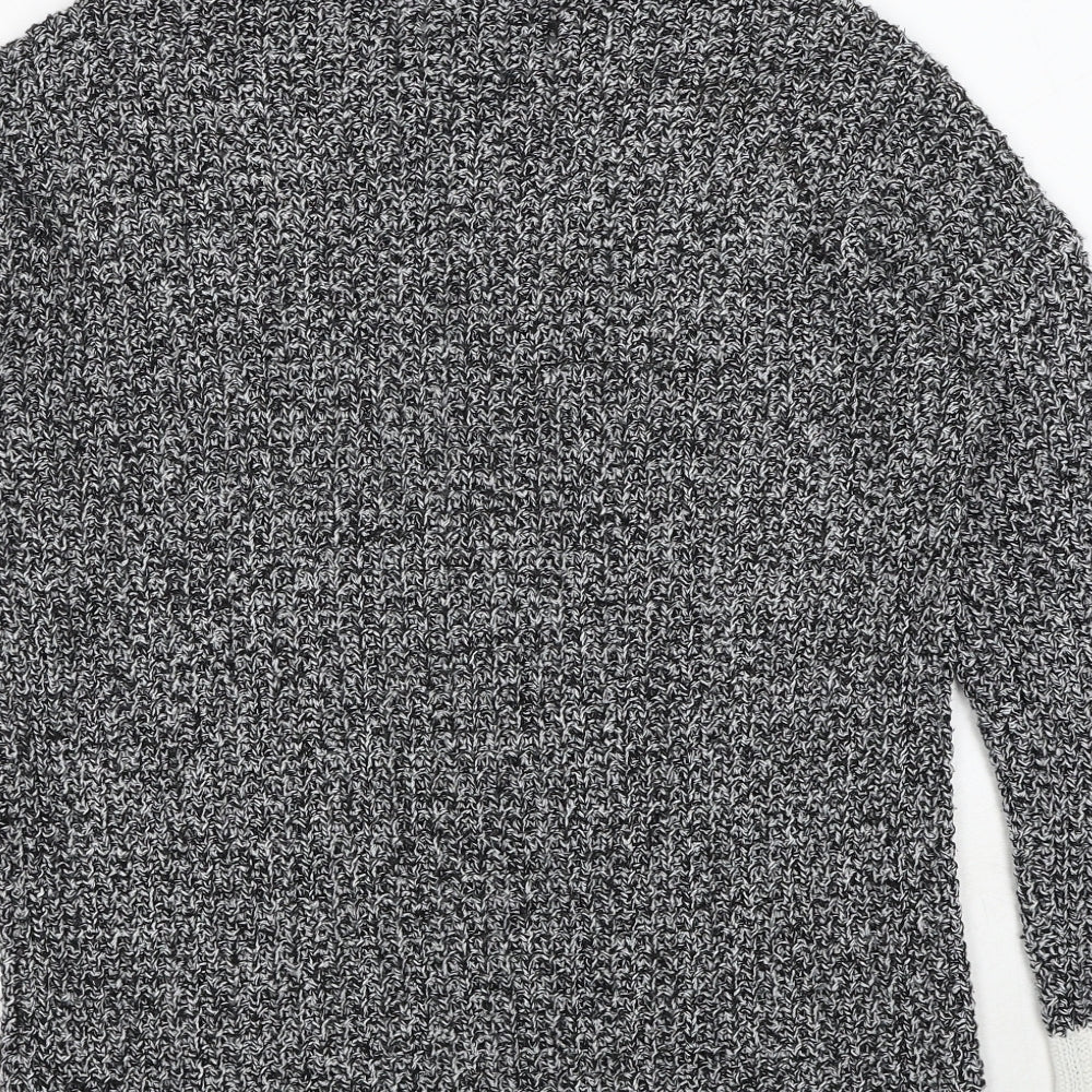 Womens UK Size XS Divided by H&M Grey Pullover Jumper