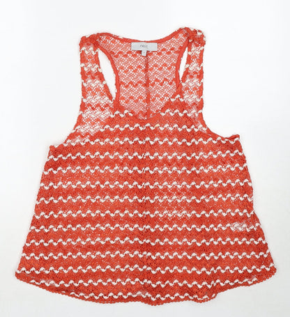 Womens UK Size 10 NEXT Red Basic Tank