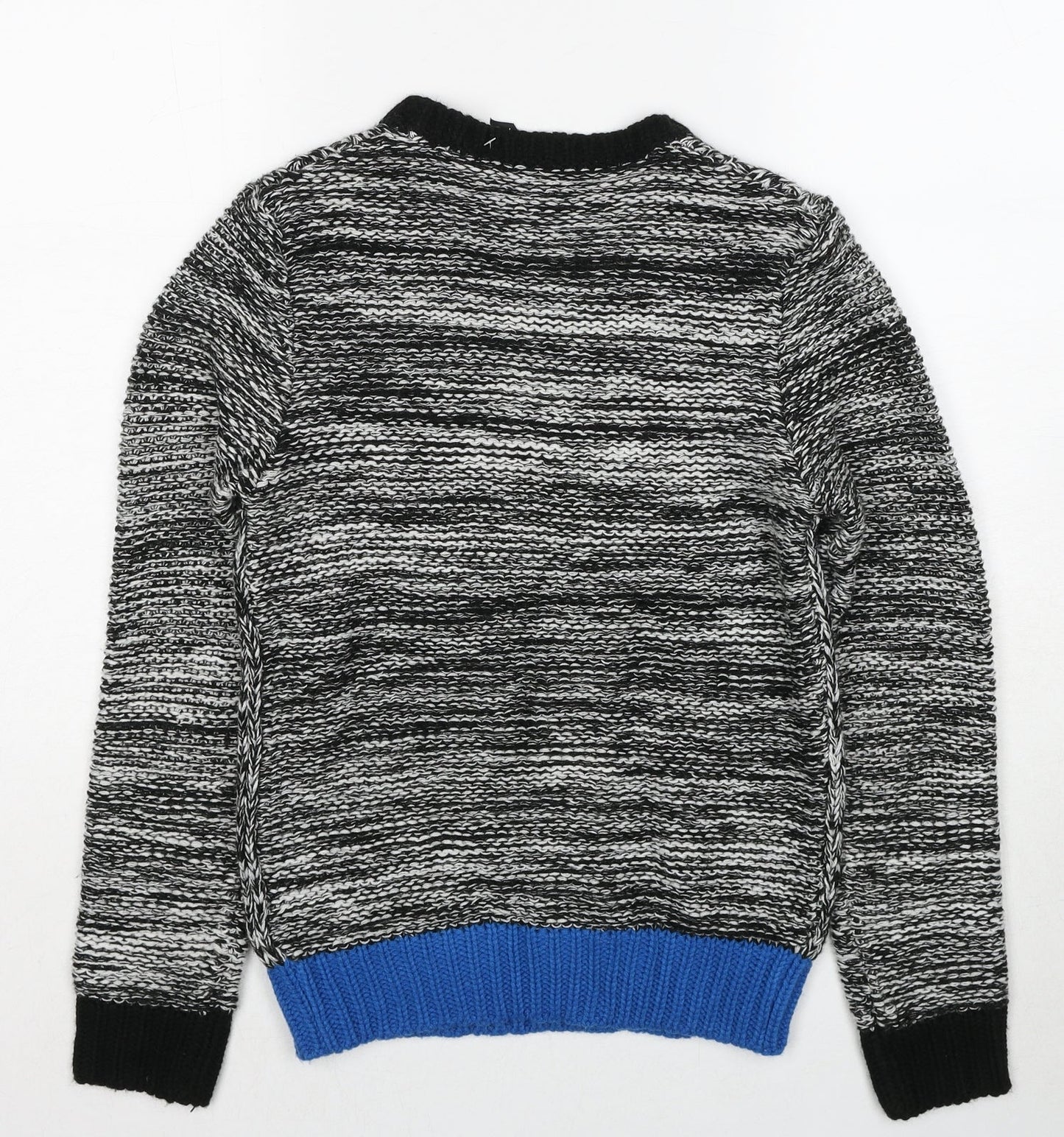 Womens UK Size 10 Influence Black Pullover Jumper