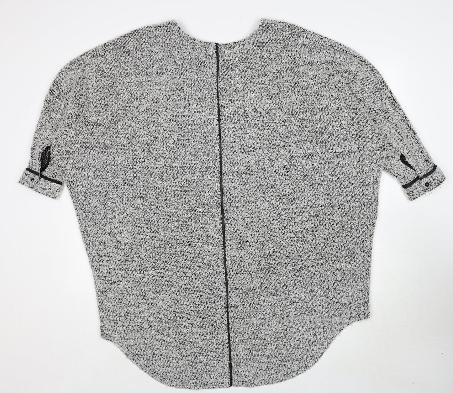 Womens UK Size M New Look Grey Pullover Jumper