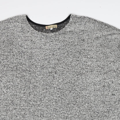Womens UK Size M New Look Grey Pullover Jumper
