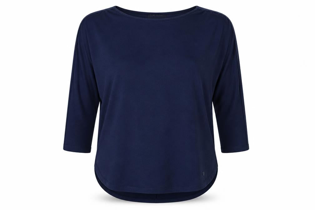 Womens UK Size 8 Betty Barclay Blue Pullover Jumper