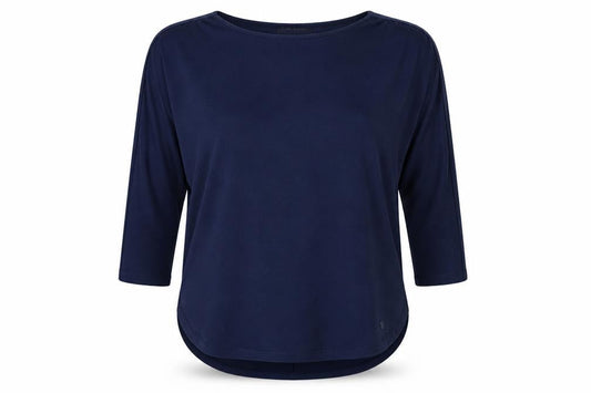 Womens UK Size 8 Betty Barclay Blue Pullover Jumper