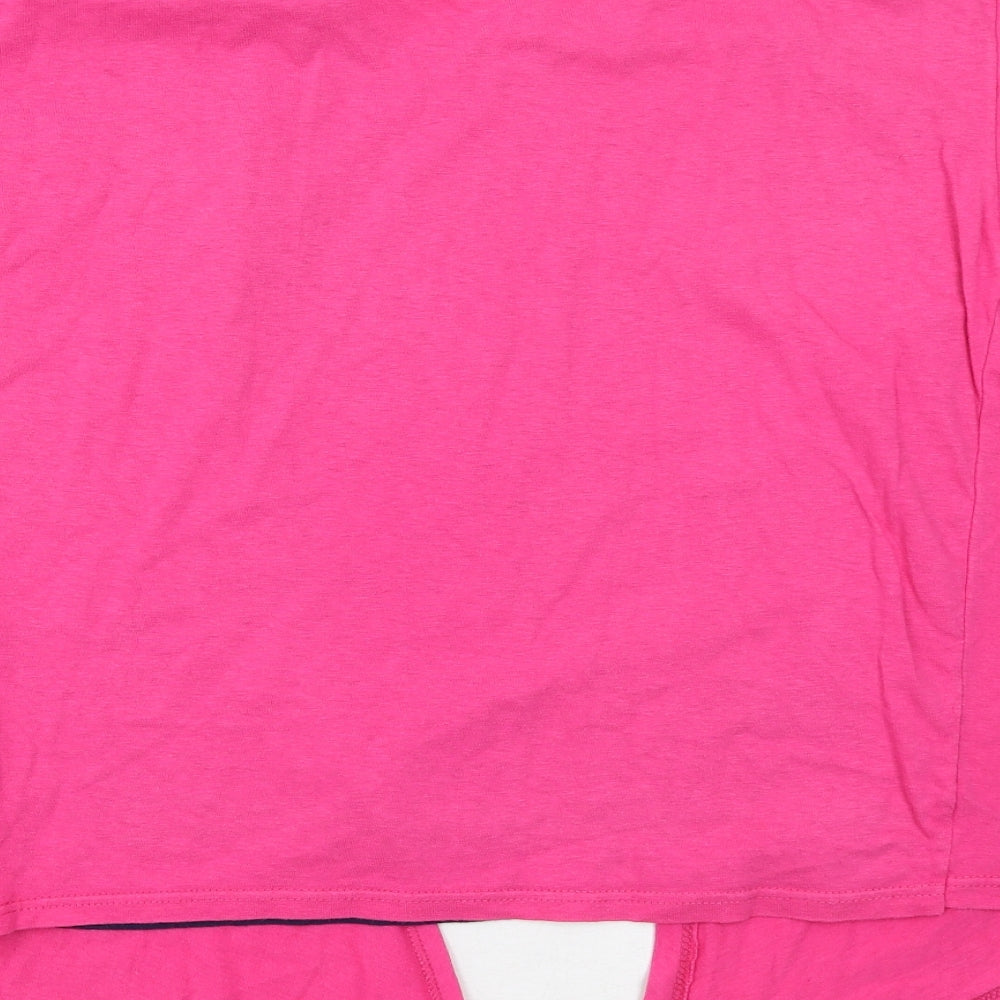 Womens UK Size M BHS Pink Basic Blouse