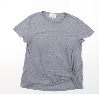Womens UK Size M NEXT Grey Basic T-Shirt