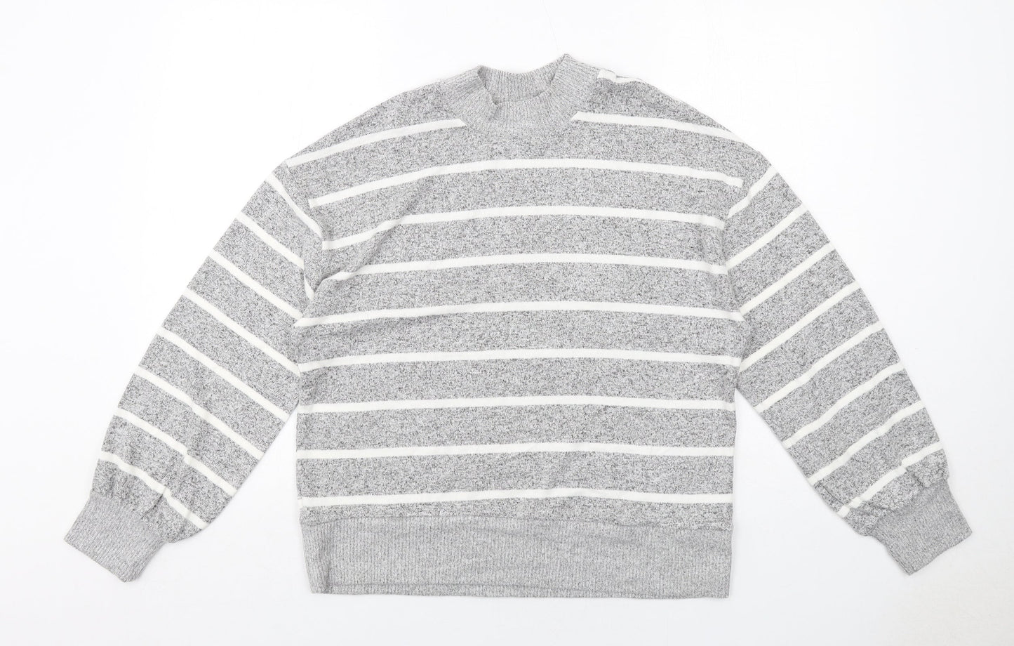 Womens UK Size 10 Marks and Spencer Grey Pullover Jumper