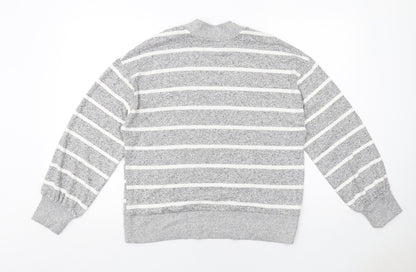 Womens UK Size 10 Marks and Spencer Grey Pullover Jumper