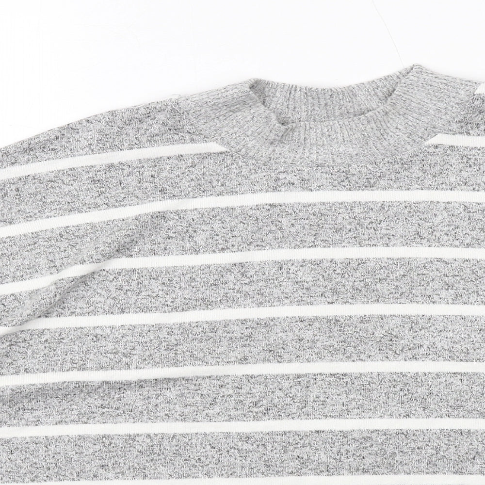 Womens UK Size 10 Marks and Spencer Grey Pullover Jumper