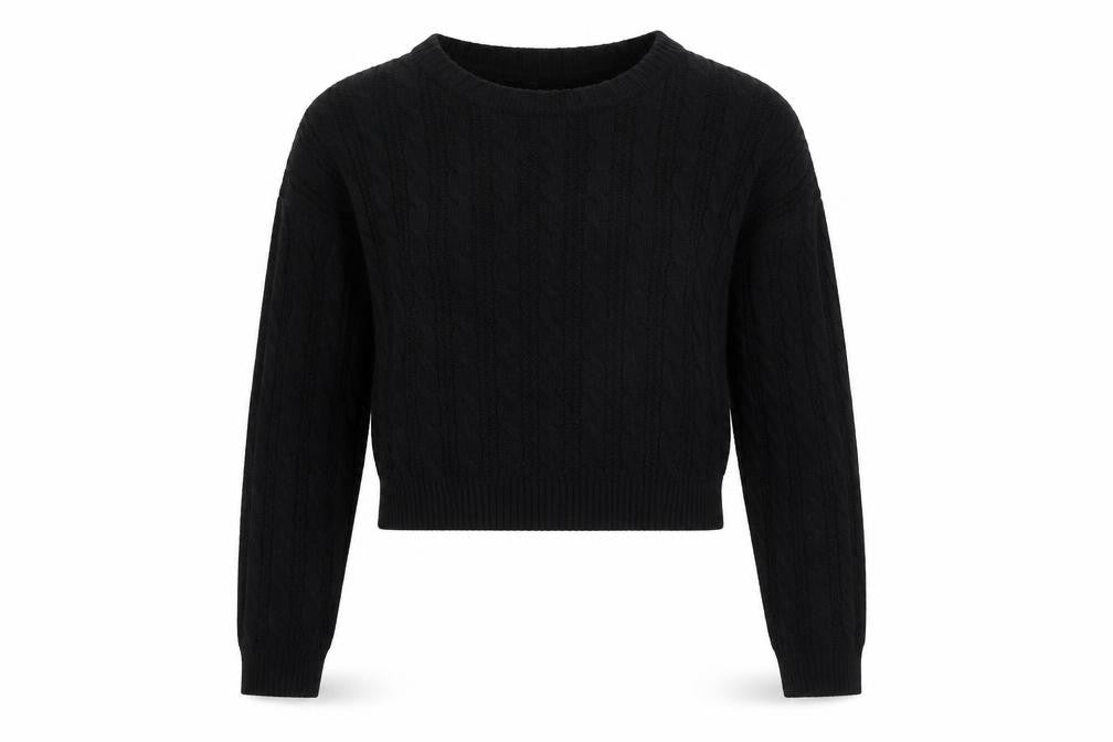 Womens UK Size S Topshop Black Pullover Jumper