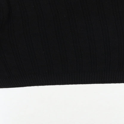 Womens UK Size S Topshop Black Pullover Jumper