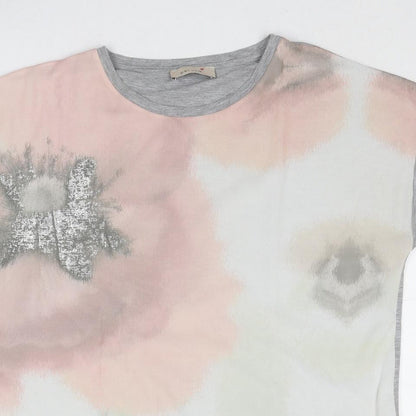 Womens UK Size 14 Per Una Grey Basic Blouse