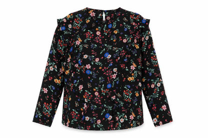 Womens UK Size 14 Simply Be Black Basic Blouse