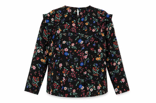 Womens UK Size 14 Simply Be Black Basic Blouse