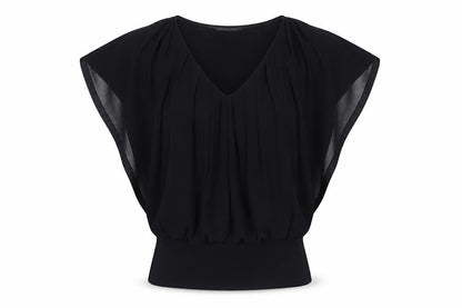Womens UK Size 6 Coast Black Basic Blouse